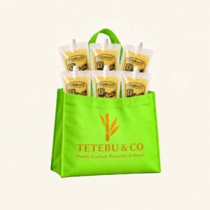 Tetebu 500ml Value Bundle – 6 Pouches + Non-Woven Bag